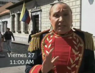 (Vídeo) 27-D: Obra "Manuela Sáenz" en el Foro Libertador