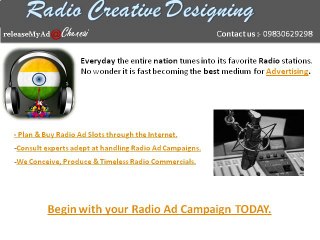 Radito Ad Agency in Chennai - releaseMyAd