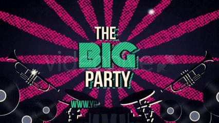 The Big Party Promo - After Effects Template