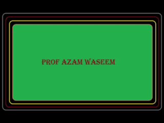 Juma-tul-Mubarak(05-04-2013) Lecture by Prof Azam Waseem