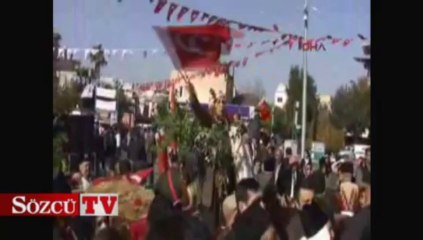 Tarsus'ta kurtuluş töreninde kriz