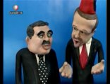 Animasyon: Tayyip Erdoğan ve Abdullah Gül'ün seçim tartışması