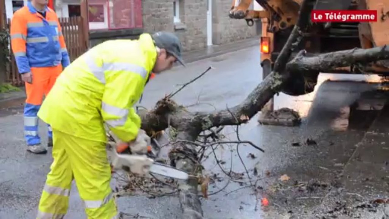Guingamp. Les services techniques dégagent le Trieux