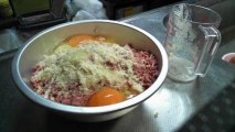[20131227]17時00分【料理】ハンバーグと蒸し野菜 2