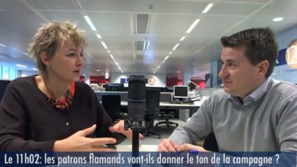 Le 11h02: «On a l’impression que les patrons flamands dictent la campagne pour la N-VA»