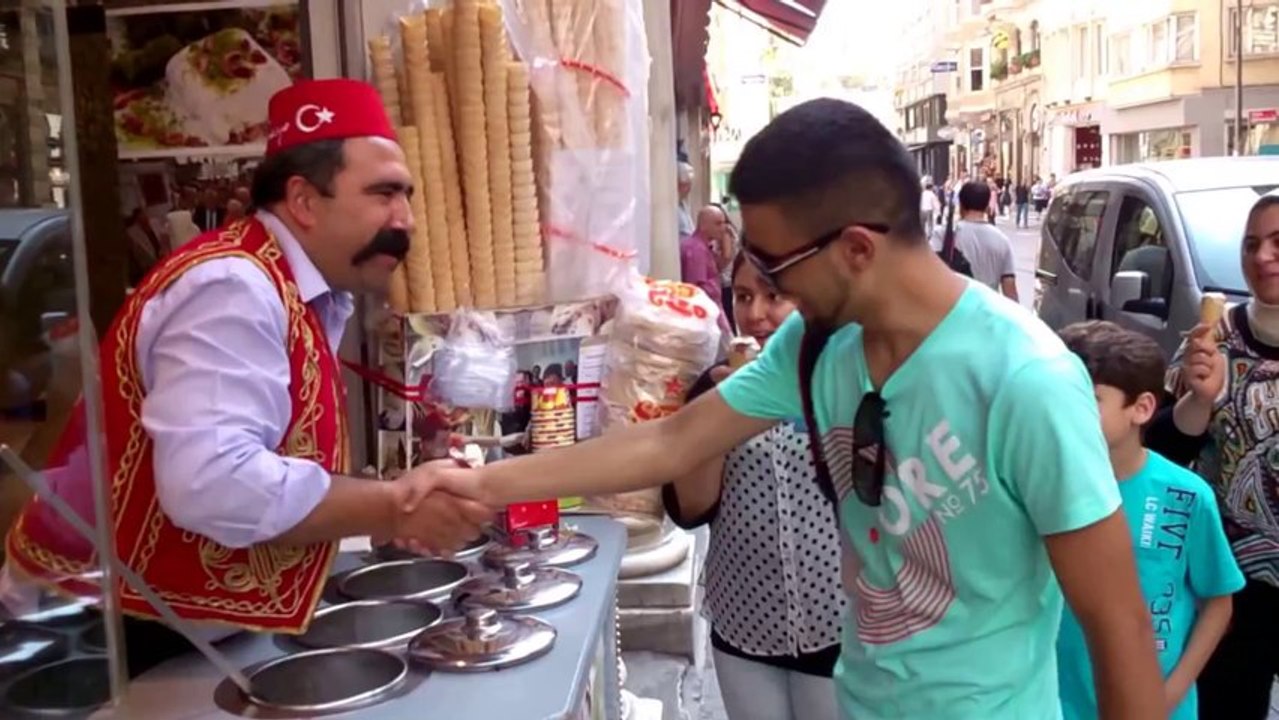 Le meilleur de vendeur de glace en Turquie