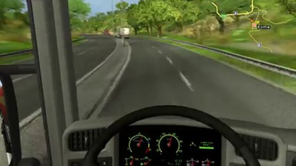 EURO TRUCK SIMULATOR-LET'S PLAY #01-Primo Trasporto