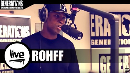 Rohff - L'Artiste (Live des Studios de Generations)