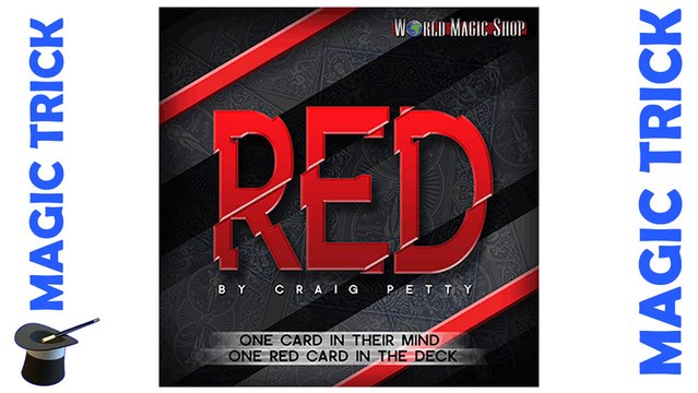 Red by Craig Petty and World Magic Shop - Card Magic Trick