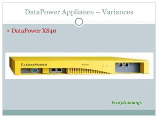 Online Datapower training | Datapower Job Support by Real Time Experts | Ecorptrainings