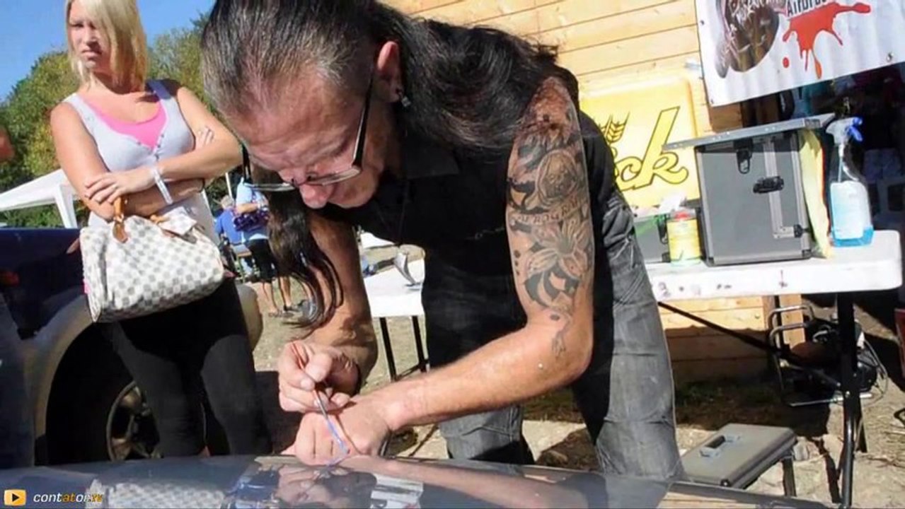 Pinstriping fur das Auto