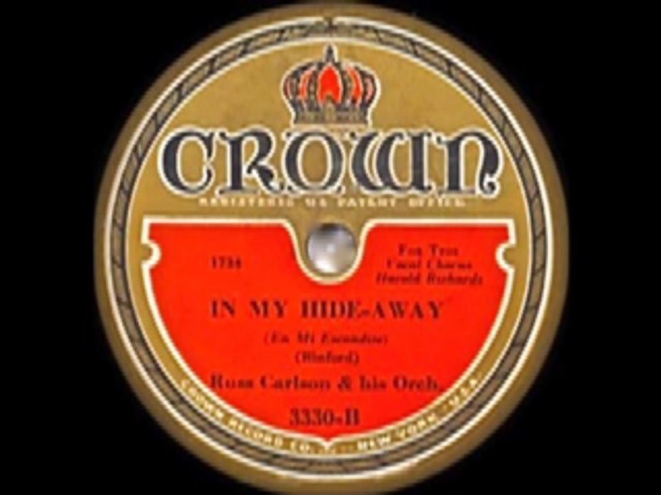 Russ Carlson & His Orchestra - In My Hide-Away