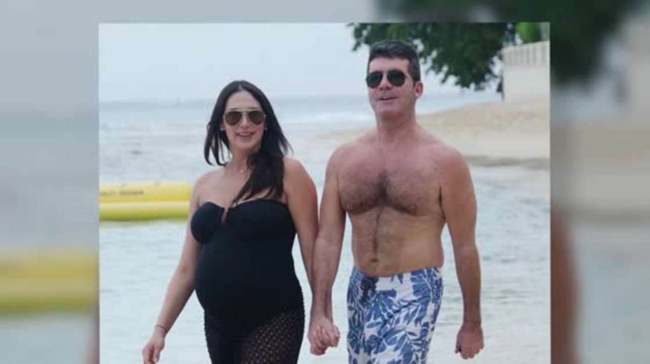Simon Cowell and Lauren Silverman Holiday in Barbados