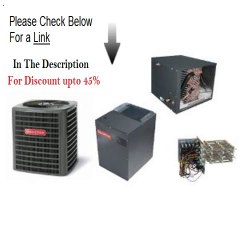 Clearance Goodman R410A 16 SEER Complete Split System Heat Pump 4 Ton 2 Stage, DSZC160481, CHPF4860D6,