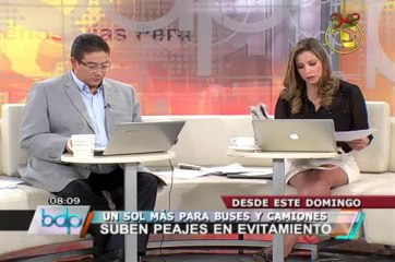 Desde el domingo deberá pagar S/.1.00 más en peajes de Evitamiento