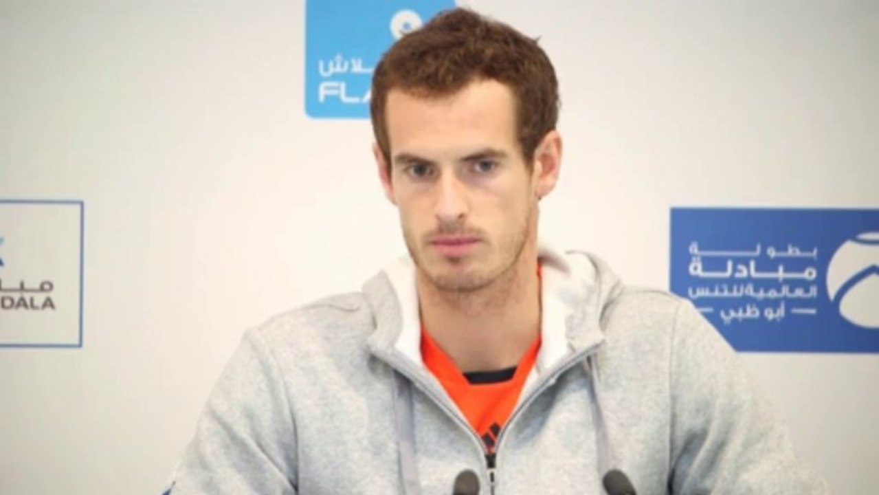 Abou Dhabi - Murray pas encore tout à fait prêt