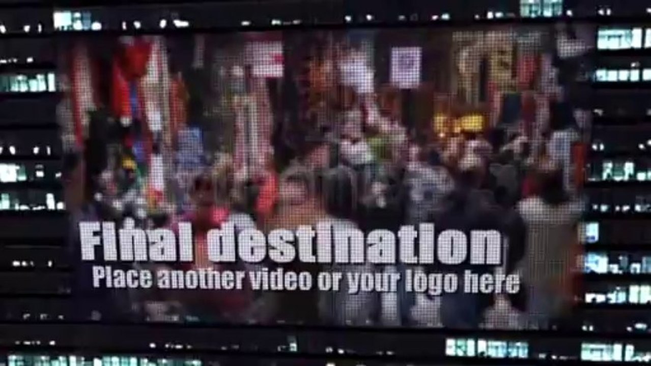 3D City Video Walls - After Effects Template
