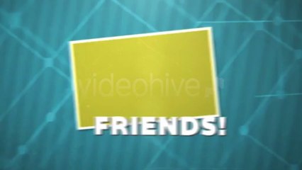 Connect the Dots Text and Pictures Animation - After Effects Template