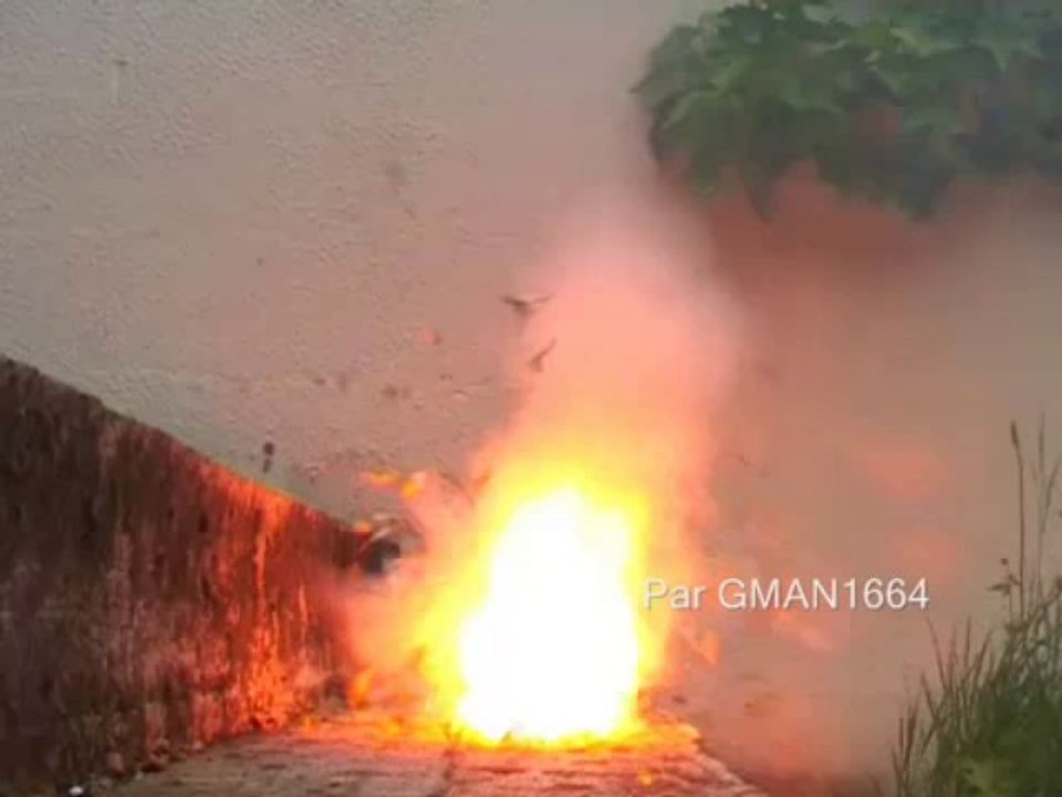 Chlorate de soude et sucre dans une canette