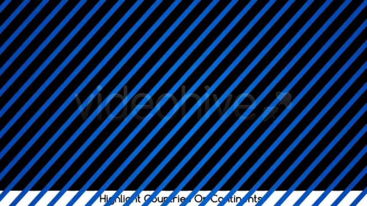 Real World Map Country Highlighter - After Effects Template
