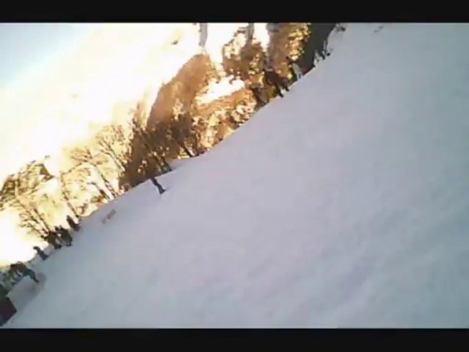 Dernier run à Gourette