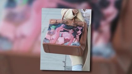 Kim Kardashian luce el regalo de Navidad de Kanye