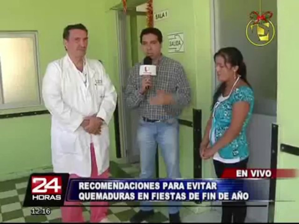 Doctores brindan recomendaciones para evitar quemaduras en fiestas