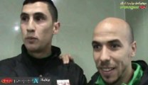 Avant Match MCA vs MCEE Interview de Fouad Bouali et Yahia Cherif