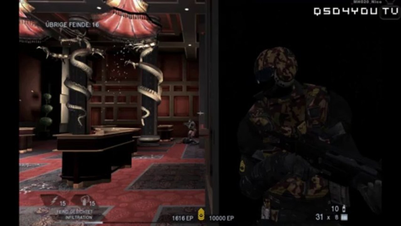 Rainbow Six: Vegas 2 Terroristen Mission 'Three Kingdoms Casino' - QSO4YOU Gaming