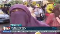 Miles marchan en apoyo a la Hermandad Musulmana en Alejandría