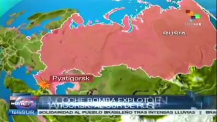 Explota coche en Rusia, investigan si fue atentado terrorista