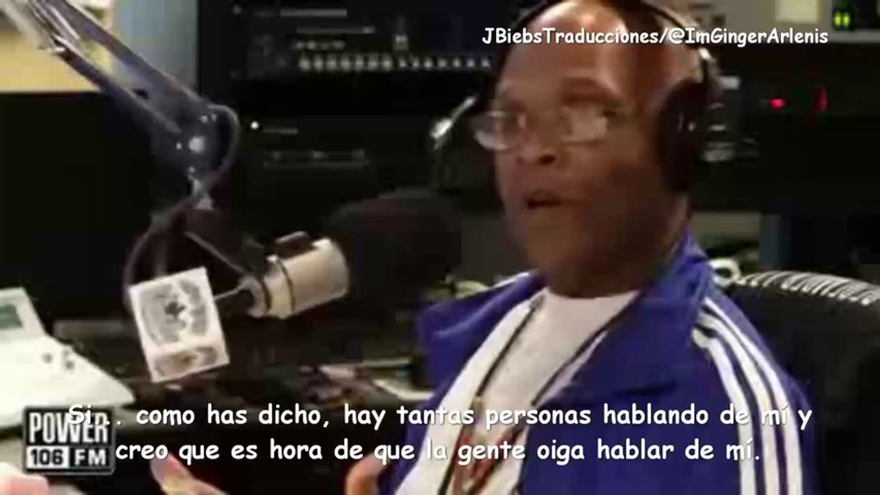 Justin Bieber Habla Sobre Su Pelicula "Believe" - Power 106 - Diciembre 2013 (Español) HD