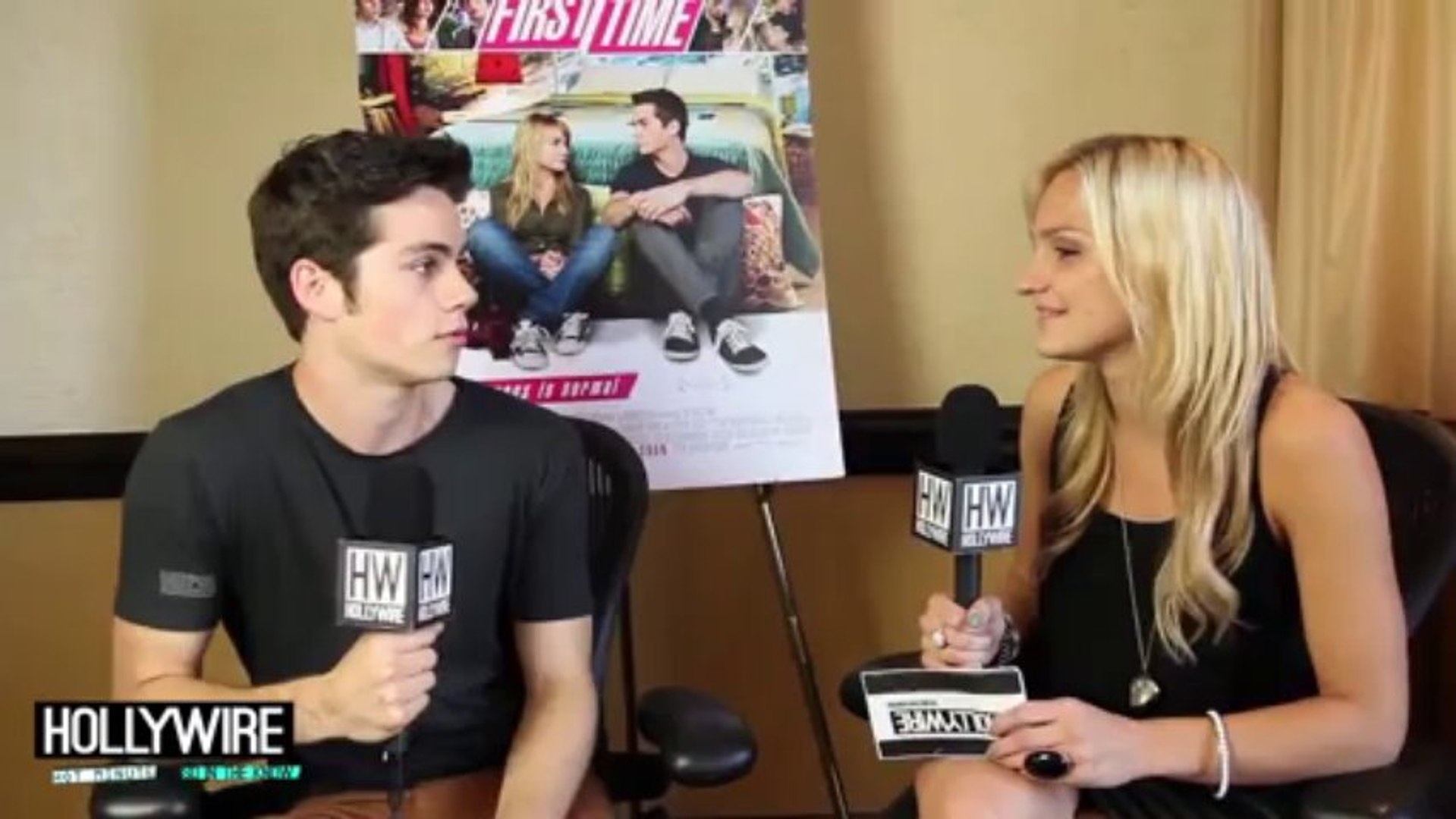 ⁣Dylan O'Brien Talks Sex Scene Awkwardness - 'The First Time'