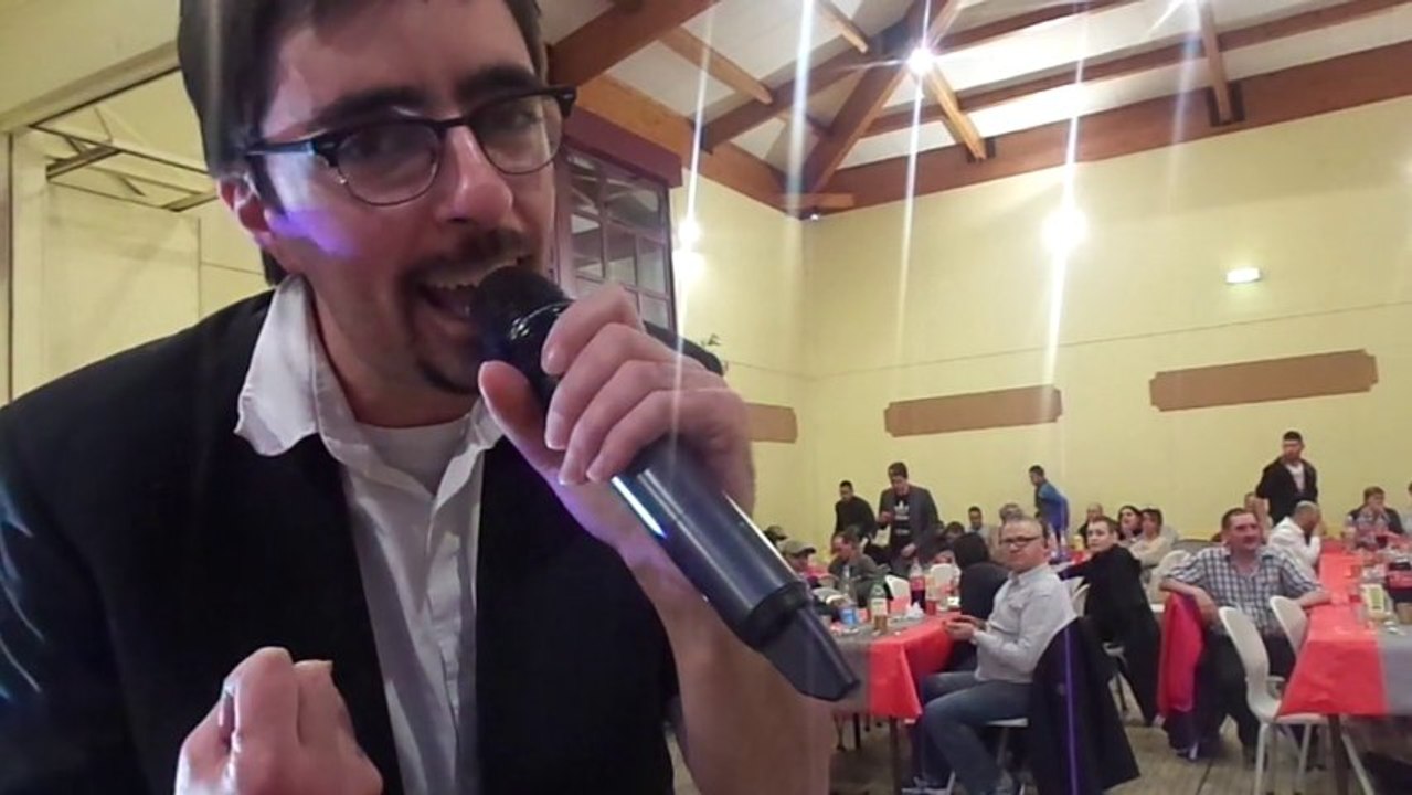 Chanson d'un SDF !, au repas de Noël 2013 - Douai !