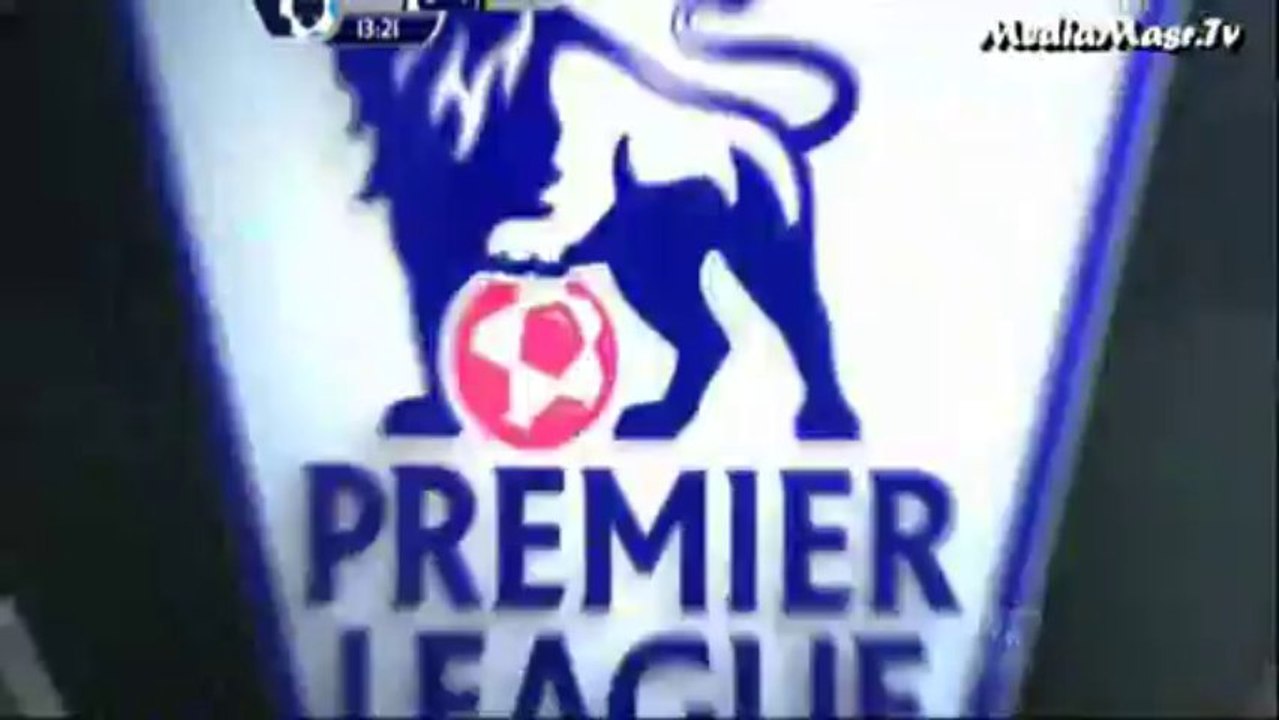 هدف مانشستر سيتي الأول في سوانزي سيتي - الأسبوع 20 - 1/1/2014