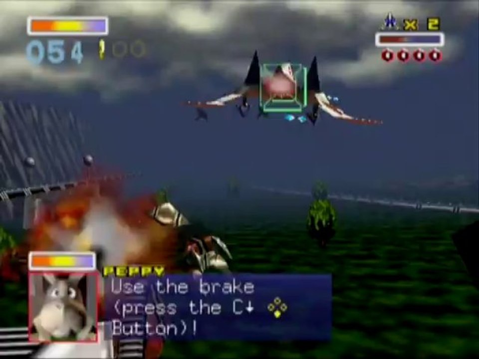 Star Fox 64 playthrough [Part 1 - Corneria + Meteo] (Easy Route)