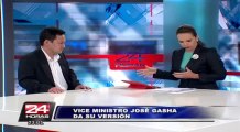 Viceministro de Economía José Gasha Tamashiro negó haber agredido a su esposa