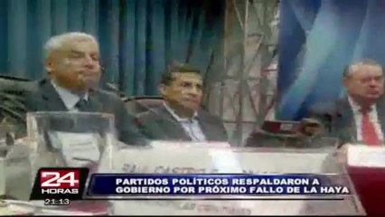 Premier Villanueva se reúne con partidos buscando unidad ante fallo de La Haya