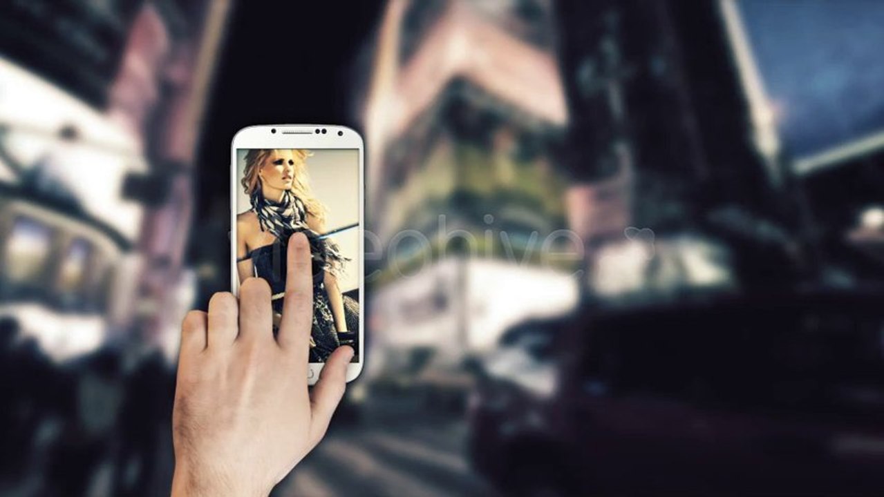 Mobile App Shopaholic - After Effects Template