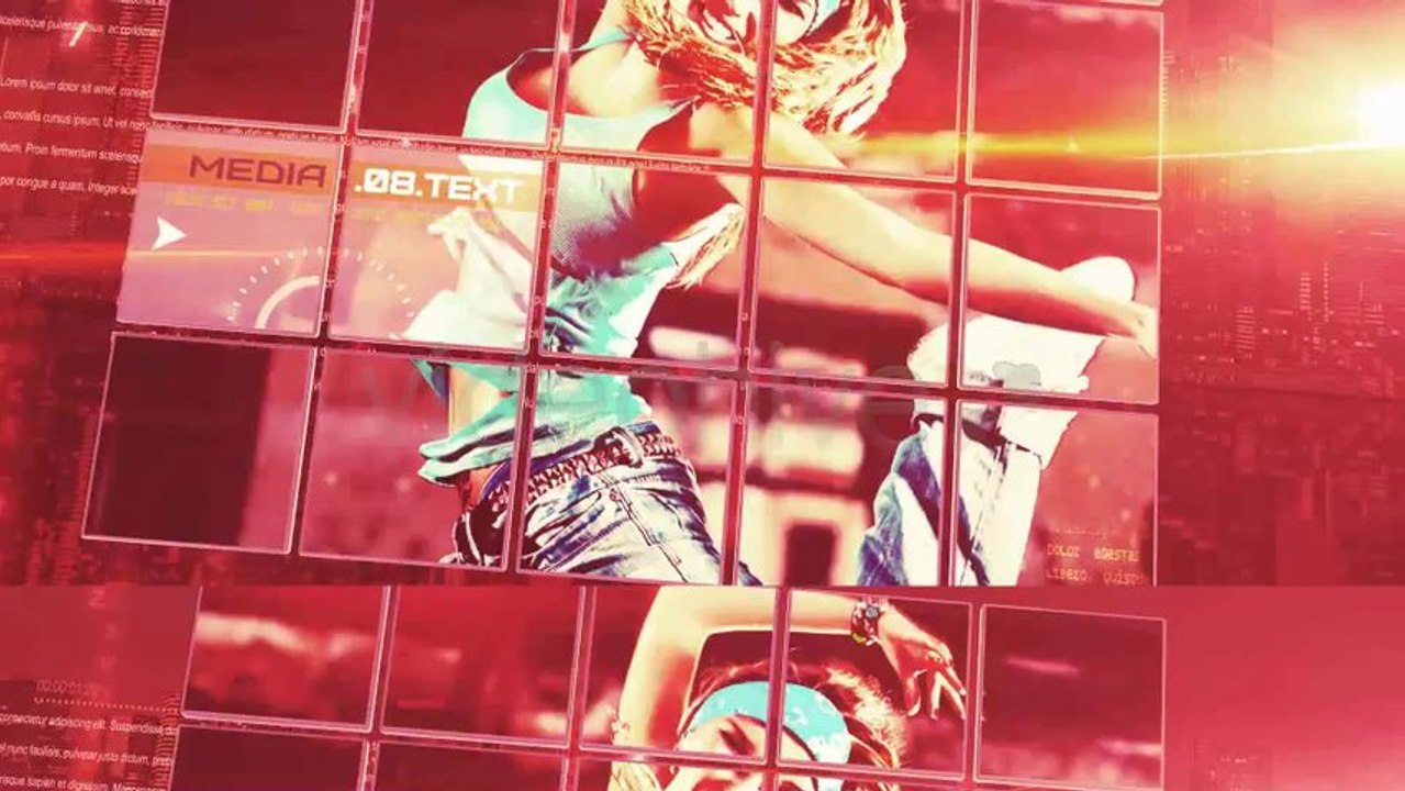 3D Rotor Machine Opener - After Effects Template