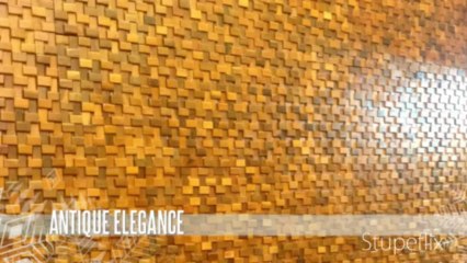 NỘI THẤT GỖ MOSAIC - HIỆU ỨNG 3D - CẢM HỨNG MỚI TRONG THIẾT KẾ NỘI THẤT