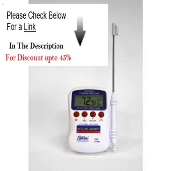 Clearance Yellow Jacket 69239 Digi-Alarm Thermometer