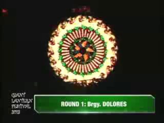 Giant Lantern Festival 2013 - Brgy. Dolores