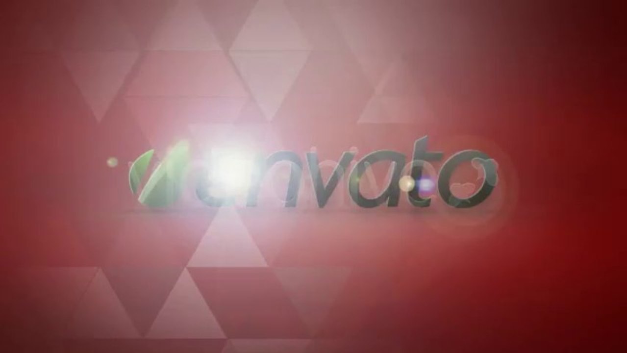 Unfolding Triangle Logo v.1 - After Effects Template