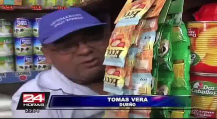 VIDEO: cámaras registran violento asalto en local de Breña