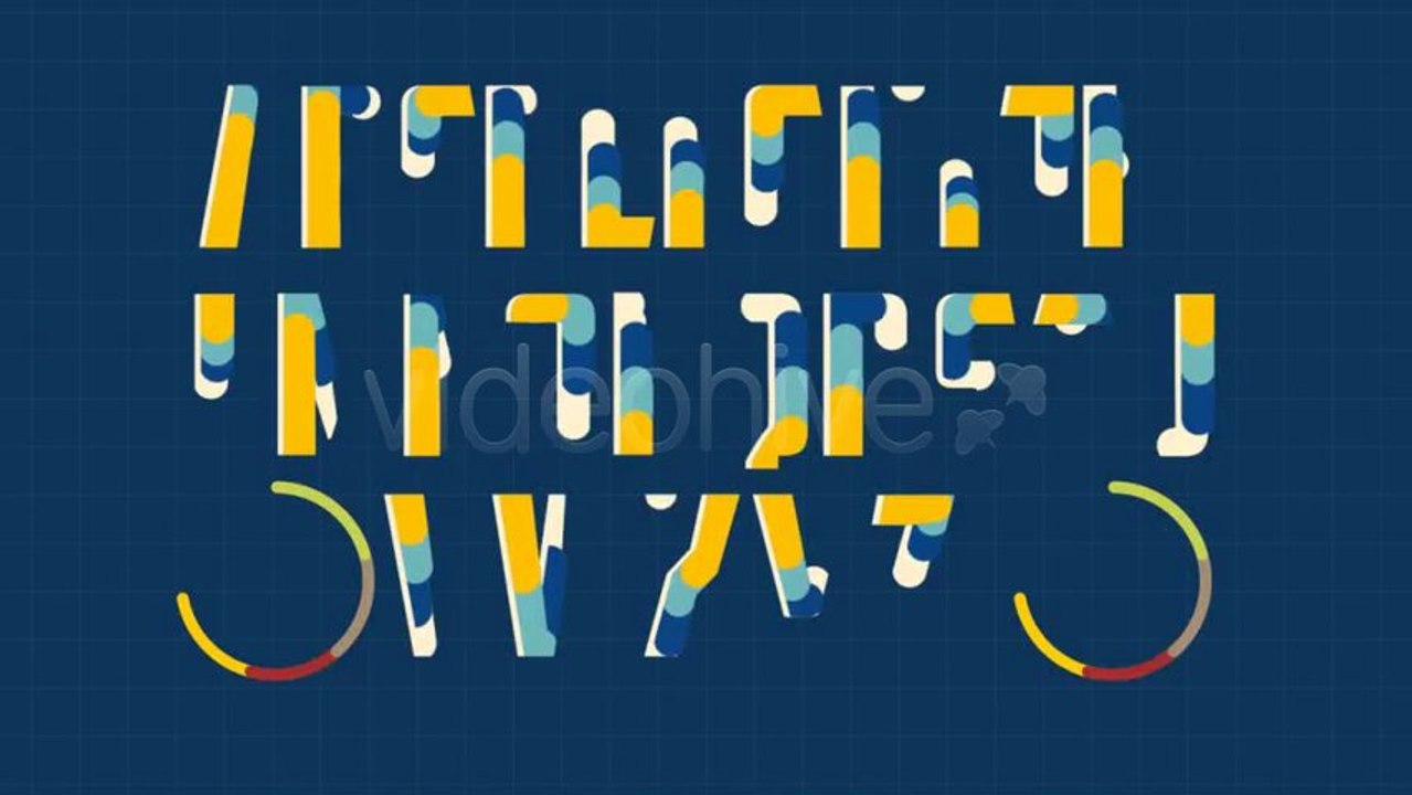 Animated Alphabet - After Effects Template