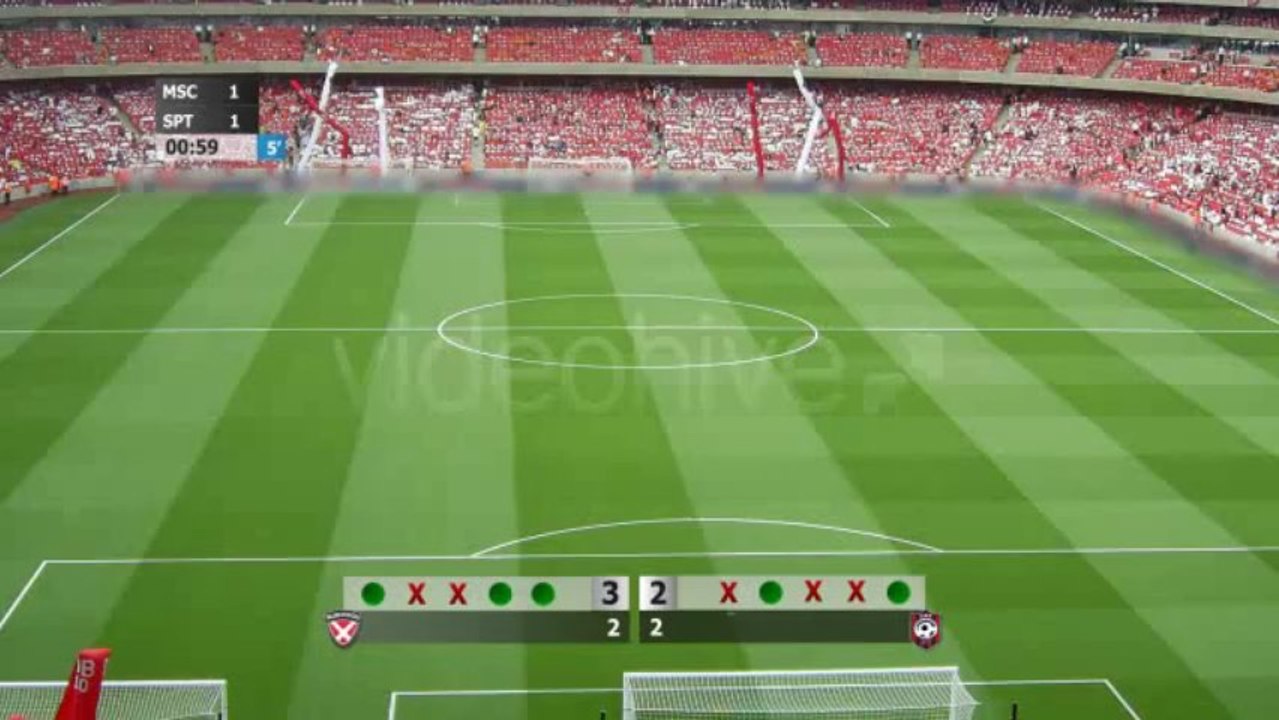 Flat Soccer Titles (on-air) - After Effects Template