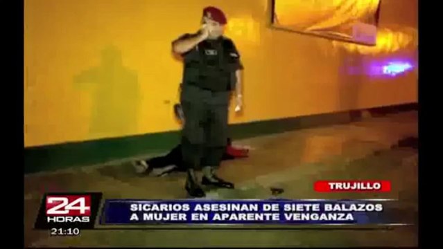Trujillo: sicarios matan a balazos a una joven en presunto crimen pasional