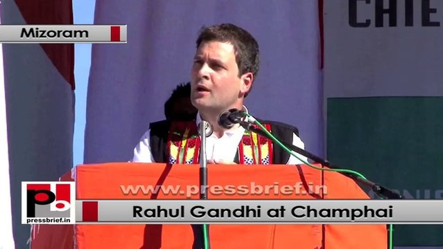 Rahul Gandhi: New trade rule will help the farmers of Mizoram