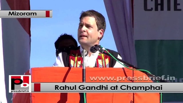Rahul Gandhi: UPA government given the status of Central University to Mizoram University